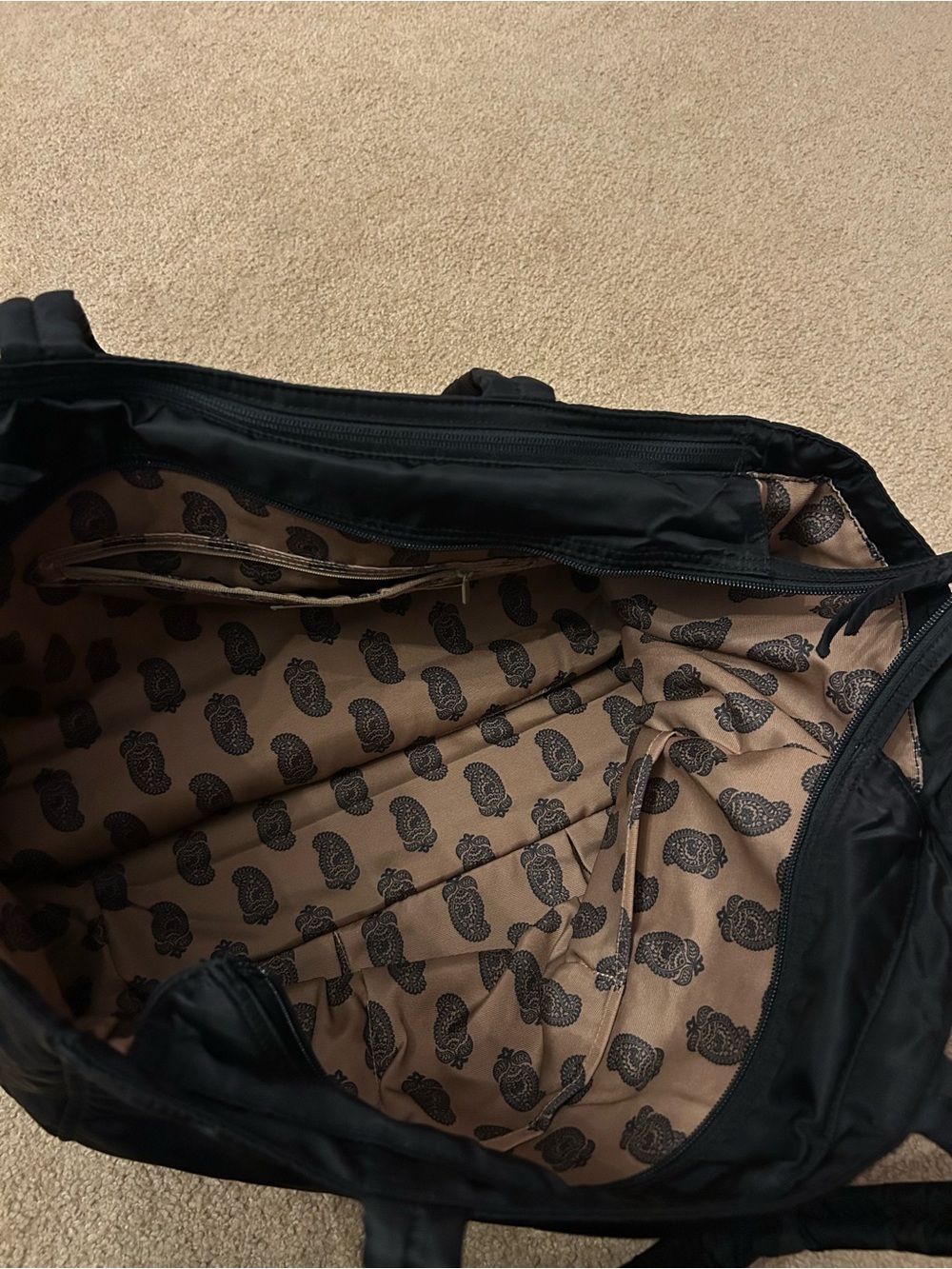 vera bradley knollton tote bag nylon - Picture 7 of 9